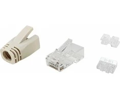 Equip 121176 laido jungtis RJ-45 Permatomas, Balta