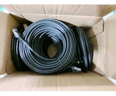 Equip Įranga - RJ-45 (M) į RJ-45 (M) kryžminis kabelis - 3 m - SFTP, PiMF - CAT 6 - be halogenų, lieto plieno, be kablio, jungtis