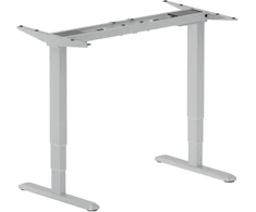 Equip Equip 650813 Rama stojąca biurka Prąd elektrinis 2 x noga Pilka