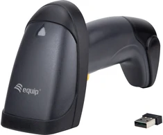 Equip Equip Barcode Handscanner lazerinis Wireless USB juodas
