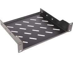 Equip Equip fiksuota lentyna 10" serverių spintelėms, 1U 20cm juoda