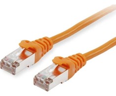 Equip Equip Patchkabel Cat6 S/FTP 2xRJ45 25.00m oranžinis