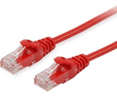 Equip Equip Patchkabel Cat6 U/UTP 2xRJ45 1.5m raudona