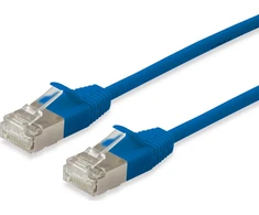 Equip Equip Patchkabel Cat6A F/FTP 2xRJ45 20.00m blau Slim LSZH