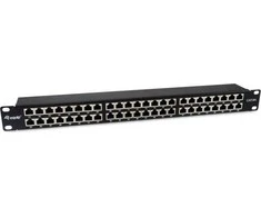 Equip Patchpanel 48x RJ45 Cat6A 19 FTP 1HE Premium juodas