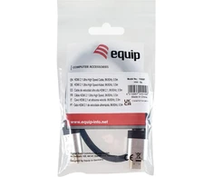 Equip Kabelis HDMI 0,5 m HDMI Typu A (Standard) Juodas (119387)