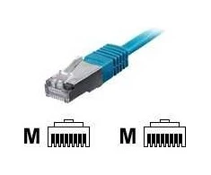 Equip Pečkordas, S / FTP, 6 kat., LSZH, 0,25 m, mėlyna (605533)