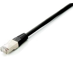 Equip įrengti 605590 pataisymo kabelį RJ45 kištukas iki RJ45 kištuko S/FTP Cat.6 1,00 m juodas