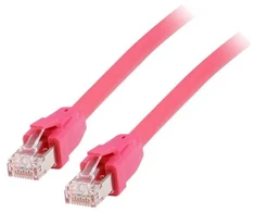 Equip Patchkabel Cat8.1 S/FTP 2xRJ45 5.00m raudona LSZH polietylenowa torba
