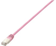 Equip RJ-45 / RJ-45, cat.6, S / FTP, rožinė, 0,25 m (605583)