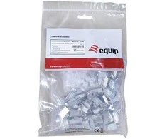 Equip Stecker RJ45 Cat8 geschirmt 50er Set grau