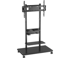 Laikiklis Equip Stojak podłogowy 50"-90" 1TFT 60kg Mobil+Ablage sw