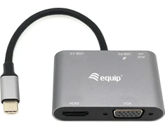 „Equip“ USB-C stotelė / replikatorius (133483)