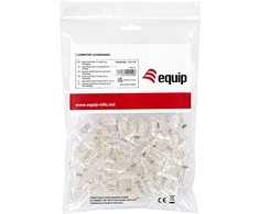 Equip RJ-45 kištukas permatomas (121174)