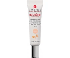 Erborian BB veido kremas su ženšenio ekstraktu ir SPF 20, spalva: Clair, 15 ml