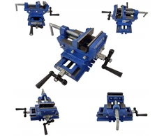 Erdi Dviašis spaustuvas 125 mm kryžminis staklinis dirbtuvių 10,5kg