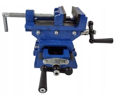 Erdi Dviašis spaustuvas 125 mm kryžminis staklinis dirbtuvių 10,5kg