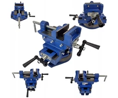 Erdi Dviašis sukamas teismas 100mm 360 kryžminis staklių 12kg