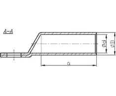 Ergom Aliuminio kilpos terminalas KDA 300/12 (E12KA-01030104300)