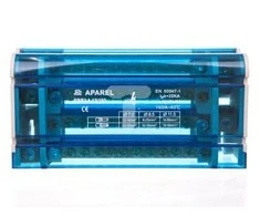 Ergom 4- kelio pasiskirstymo blokas 1x11.5mm2 + 3x8.5mm2 + 8x7mm2 160A EBR2 4-12 / 160