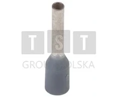 Ergom E08KH-02010102302 Izoliuota kabelio antgalis HI 0.75/8 DIN pilka E08KH-02010102302 /100 vnt./