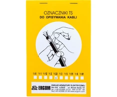 Ergom Žymeklis rankiniam aprašymui TS 22 baltas 280 vnt. (E04ZP-02010101000)