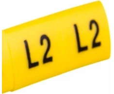 Ergom Kabelių žymeklis OZ-3 / L2 geltonas 100 vnt. (E04ZP-01020504800)