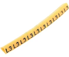 Ergom Kabelių žymeklis OZ-3 / L3 geltonas 100 vnt. (E04ZP-01020504900)
