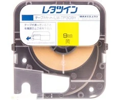 Ergom poliesterio lipnioji juosta 9mm LM-TP309Y geltona E04ZP -04020200601 / 8m /