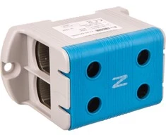 Ergom R34RR-07010021601 2 bėgių bėgio jungtis ZJUN 2x150 mėlyna R34RR-07010021601