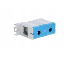 Ergom Vieno bėgio šynų jungtis ZJUN-150/BL 150mm2 mėlyna R34RR-07010002903