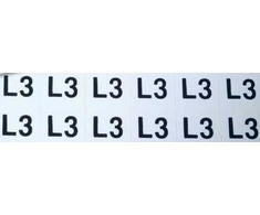 Ergom Lipnūs ženklai ZS D12 / L3 16 x 11,5 mm (E04ZP-02030400700)