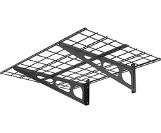 Ergosolid PG24B - Pakabinama metalinė garažo lentyna. Tvirta iki 90 kg!