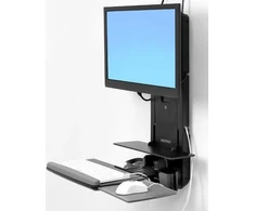 Ergotron Laikiklis 61-080-085/Patient Room VL18 STS WM Bk