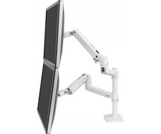 Laikiklis Ergotron KIT DUAL MONITORIUS HANDLE Baltas/ACCESSORY TO DISPLAY MOUNT