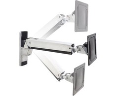 Ergotron Interactive Arm VHD – montavimo rinkinys (šarnyrinė rankena, VESA adapteris, sieninis laikiklis)