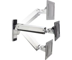 Ergotron Interactive Arm VHD – montavimo rinkinys (šarnyrinė rankena, VESA adapteris, sieninis laikiklis)