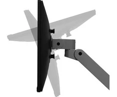 ERT Ergotron LX Pro Series 45-682-293 monitoriaus laikiklis arba stovas 86,4 cm (34″) Stalas Tamsiai Pilka
