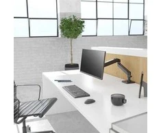 ERT Ergotron LX Pro Series 45-682-292 monitoriaus laikiklis arba stovas 86,4 cm (34″) Stalas Juoda