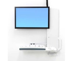 Laikiklis Ergotron StyleView vertikalus stovas su reguliuojamu aukščiu iki 24'' max 13,6kg (61-081-062)