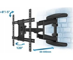 Laikiklis Esperanza ERW021 CRONOS 2.16 m (85") TV mount Juodas