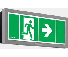 Es-System Avarinis LED šviestuvas 1,2W 1h MONITOR1 OP1-S1,2TC1 IP40 8670740