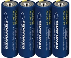 ESPERANZA BATERIE ALKALICZNE AA 4SZT ZGRZEWKA