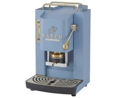 Kavos aparatas Faber Pro Deluxe Turquoise Blau Messing