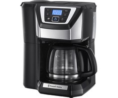 Russell Hobbs Chester Grind &amp; Brew 22000-56 Juodas Lašelinis kavos aparatas
