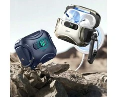 ESR Cyber ​​​​FlickLock MagSafe dėklas, skirtas AirPods Pro 3 ausinėms – tamsiai mėlynas Mėlyna