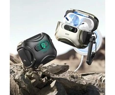 ESR Cyber ​​​​FlickLock MagSafe dėklas, skirtas AirPods Pro 3 - Juodas
