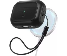 Dėklas ESR Orbit Hybrid, skirtas AirPods Pro, Magsafe (juodas)