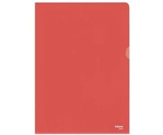 Laikiklis Leitz Esselte 54834, A4, Polypropylene (PP), Raudona, Portrait, 220 mm, 1 mm