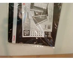 Esselte A4 PP juoda, 10 vienetų (13588)